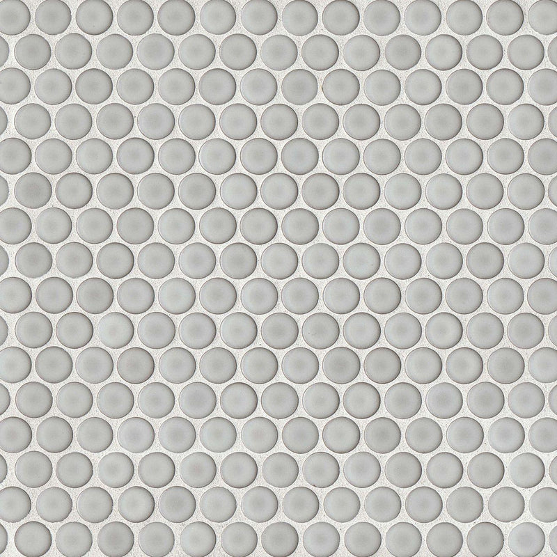 Dove Grey Penny Rounds - FloorRunner