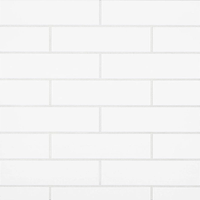 Ice White 3x12 Gloss - FloorRunner