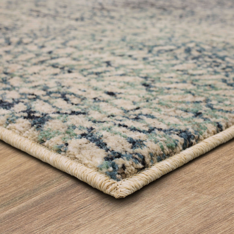 Expressions by Scott Living Imprinted Blooms Aqua