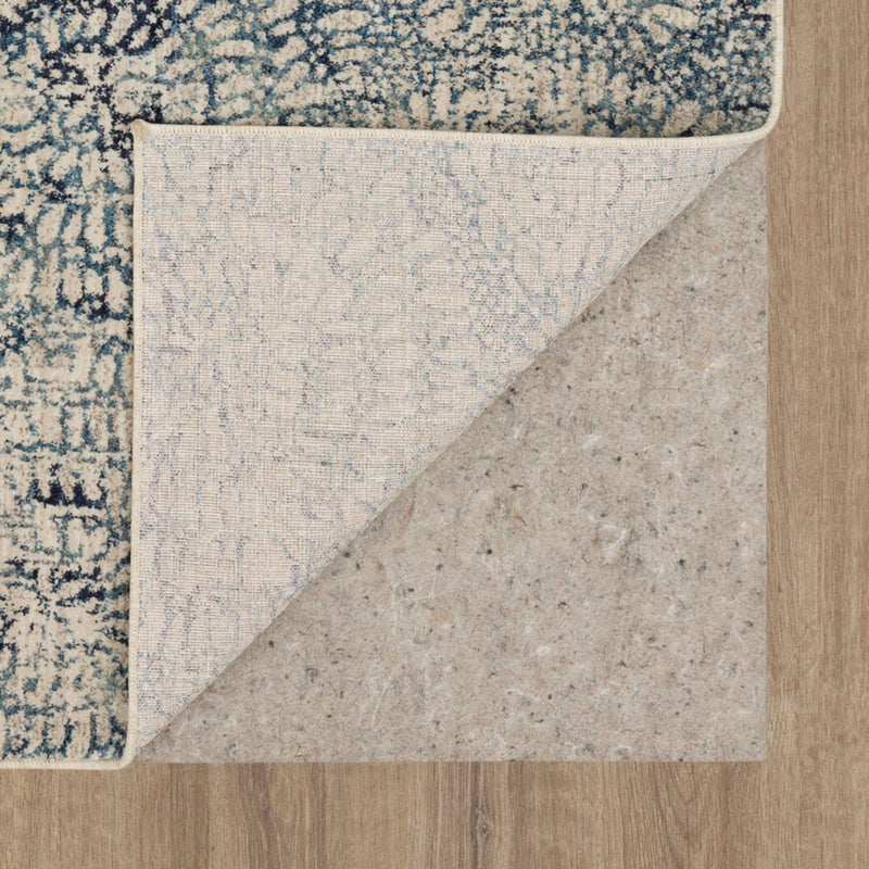 Expressions by Scott Living Imprinted Blooms Aqua
