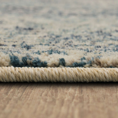 Expressions by Scott Living Imprinted Blooms Aqua