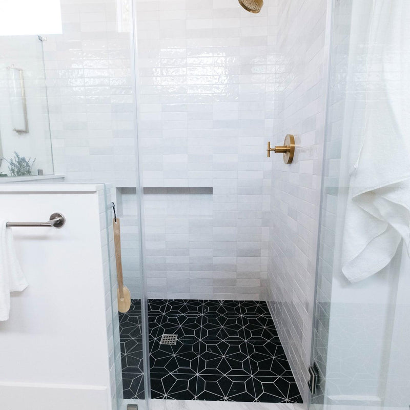 Nero Marble Mosaic - FloorRunner