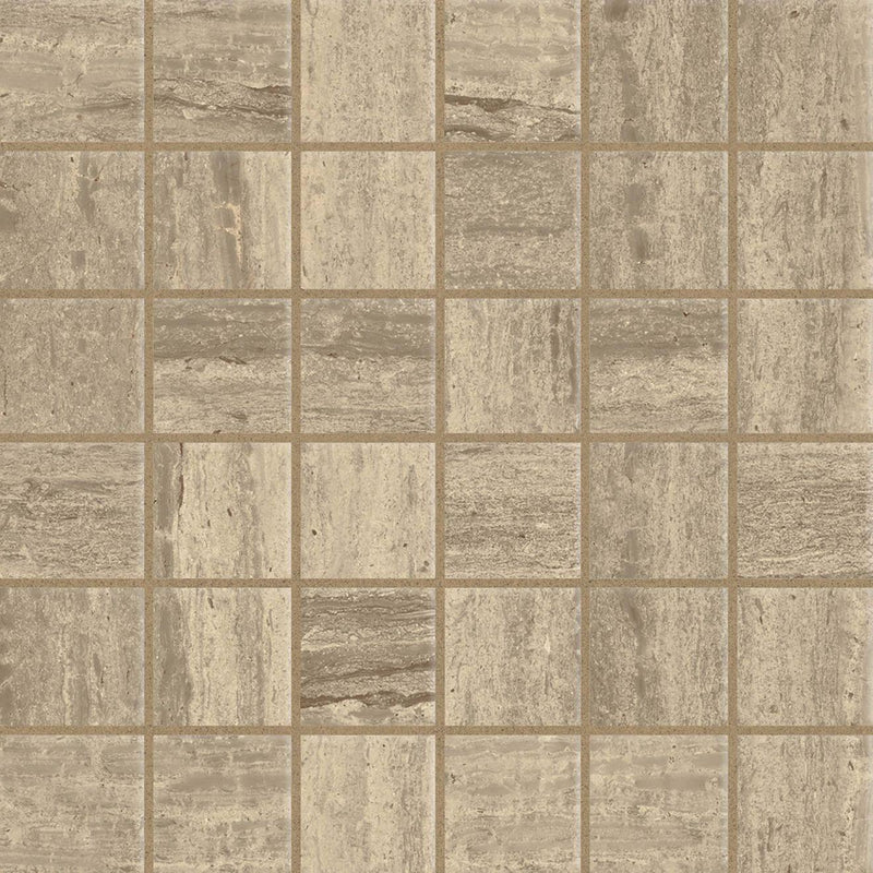 Travertino Chiaro 2x2 Mosaic - FloorRunner