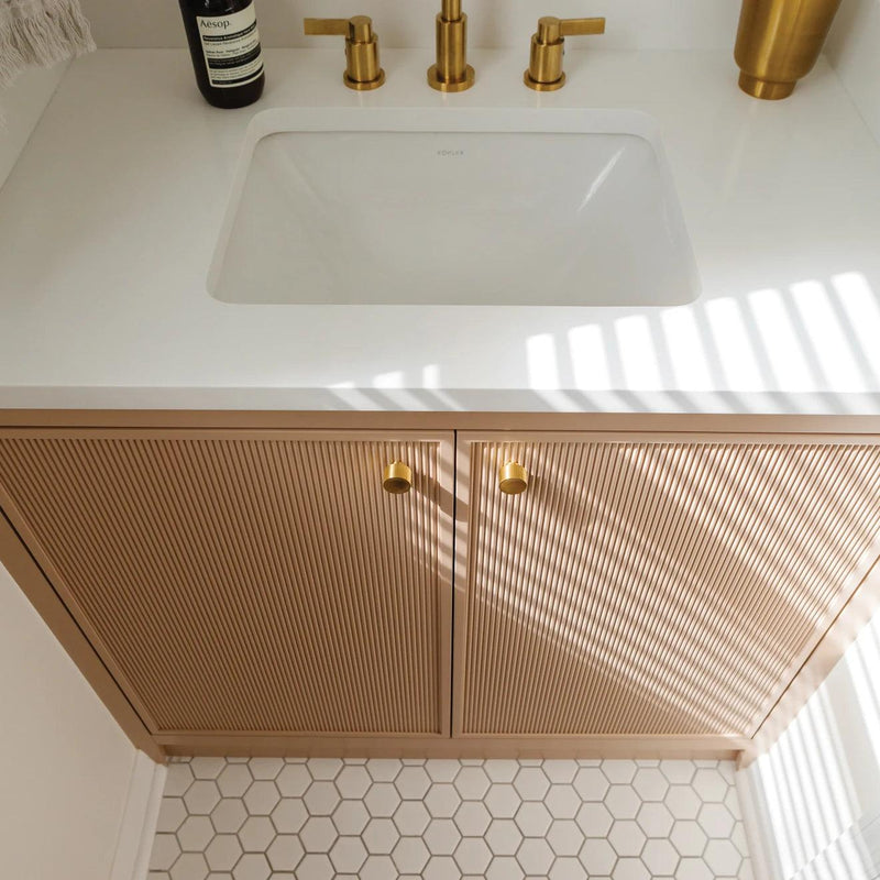 White 2x2 Hexagon Mosaic - Matte - FloorRunner