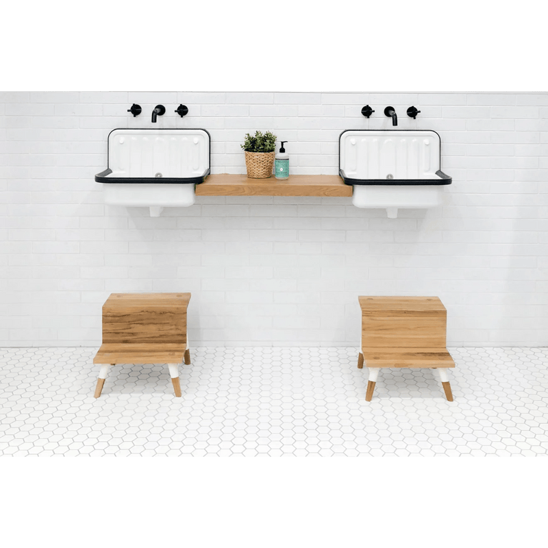 White 2x2 Hexagon Mosaic - Matte - FloorRunner